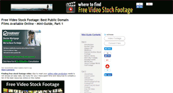 Desktop Screenshot of freestockfootagevideo.com